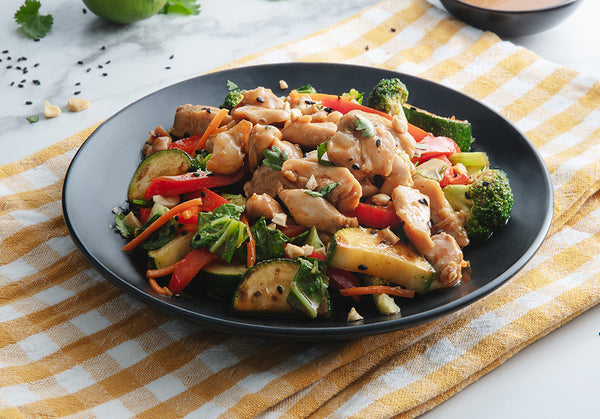 Chicken Satay with Peanut Sauce