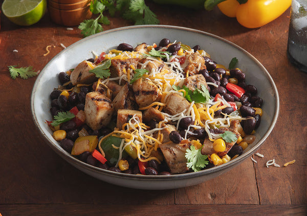 Chicken and Black Bean Burrito Bowl