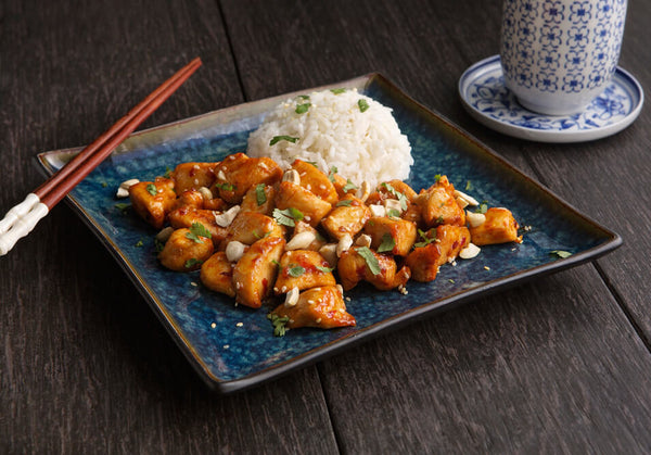 Kung Pao Chicken with Jasmine Rice