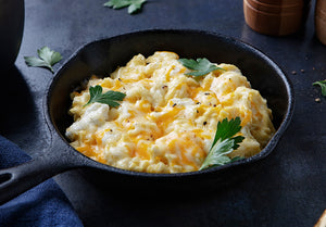 Four Cheese Free-Range Egg Scramble