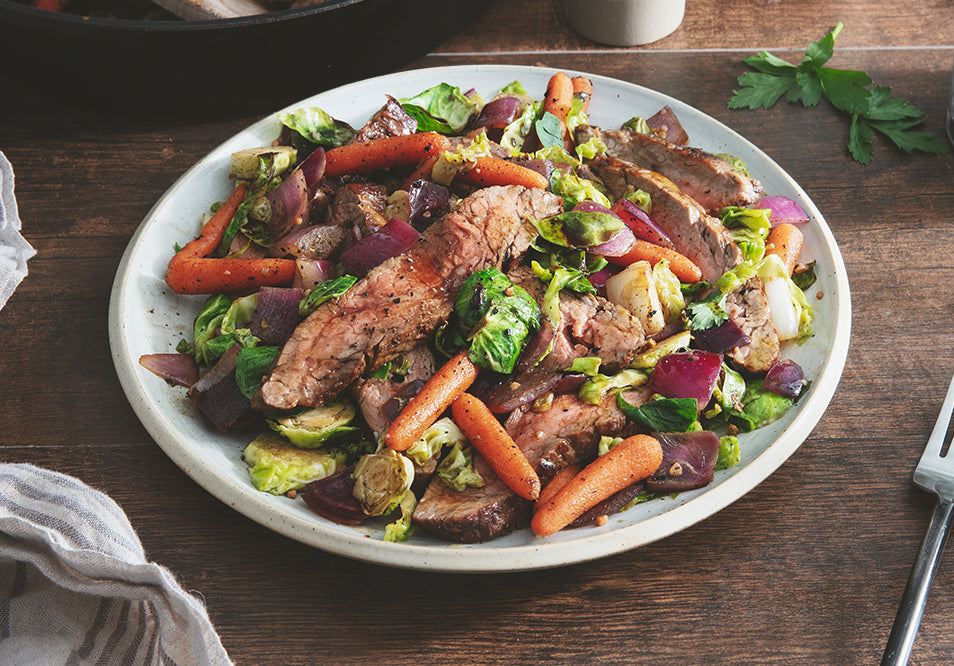 Balsamic Steak & Vegetables