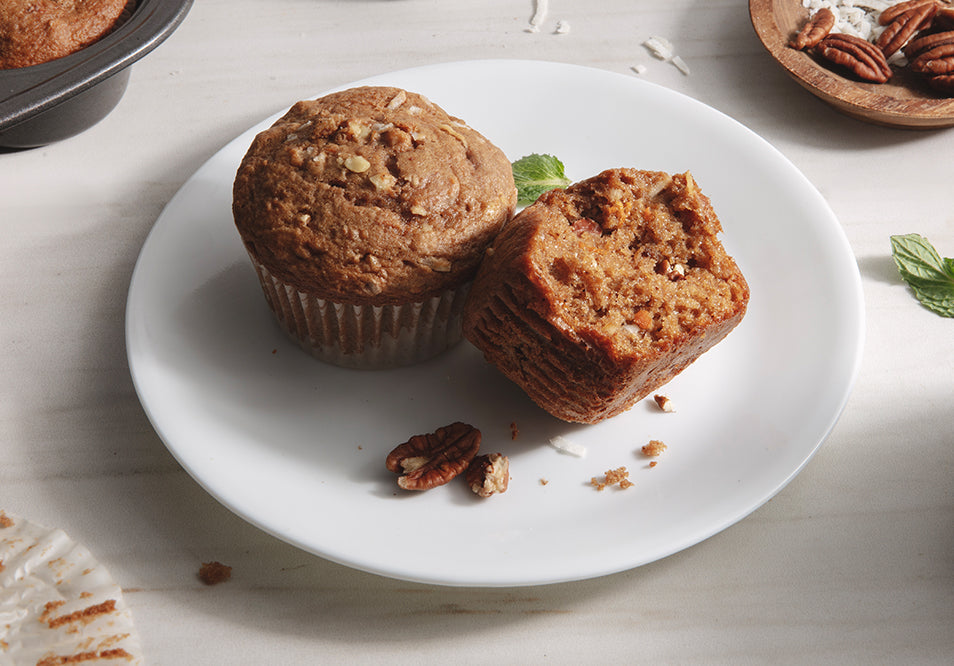 2 Carrot Cake Muffins