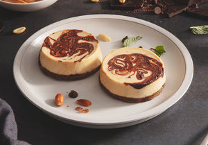 Peanut Butter Chocolate Cheesecake (2 Servings)