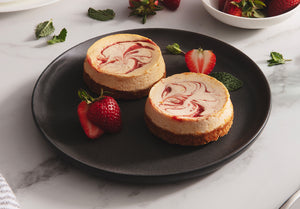 Strawberry Bliss Cheesecake (2 Servings)