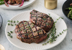 2 Grilled Grass-Fed Top Steaks