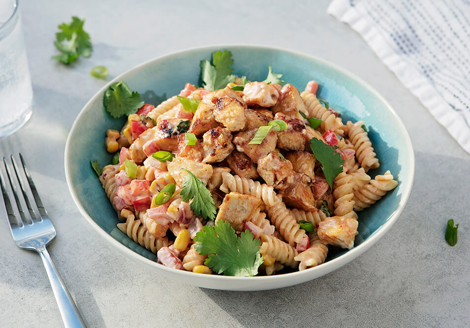 BBQ Chicken Pasta Salad