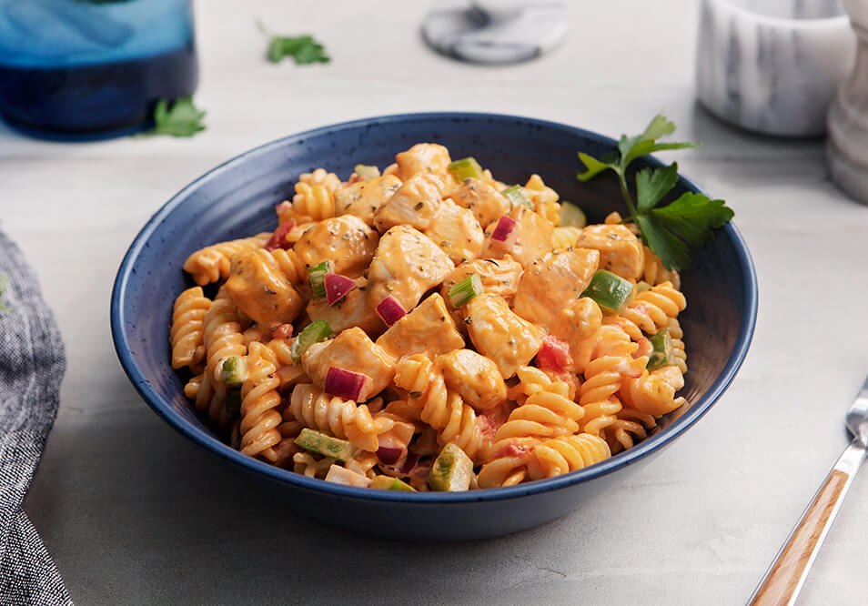 Buffalo Chicken Pasta Salad