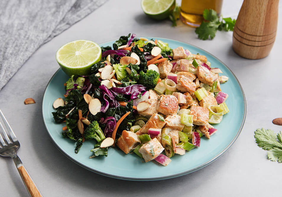 Chipotle Chicken Salad with Power Greens