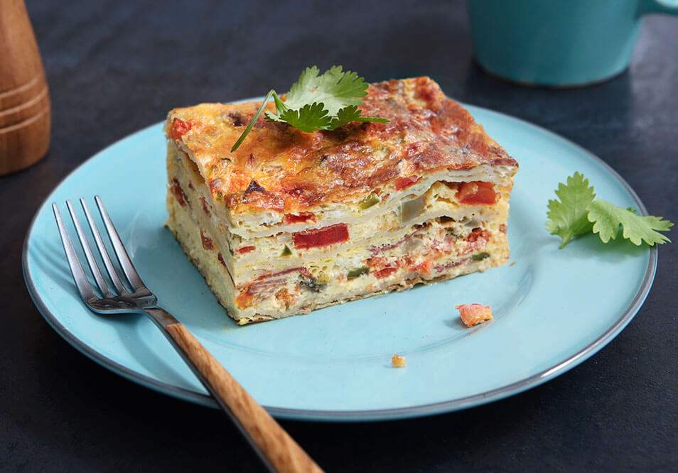 Enchilada Breakfast Casserole