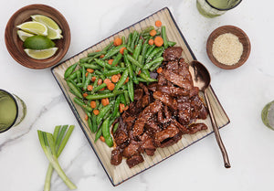 Family Style Filipino Grass-Fed Beef and Vegetable Stir-fry