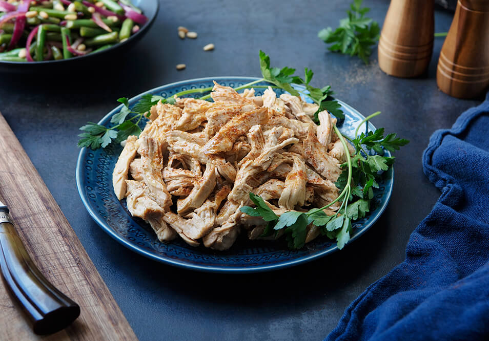 Family Style Memphis-Style Pulled Turkey Breast