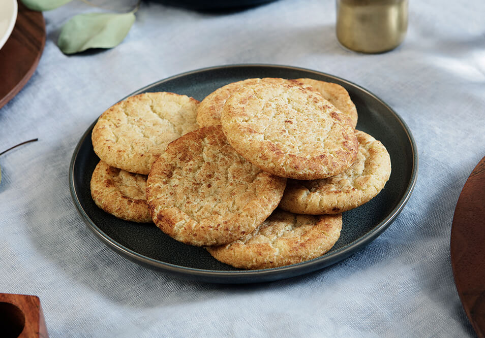 Family Style Snickerdoodle Cookies