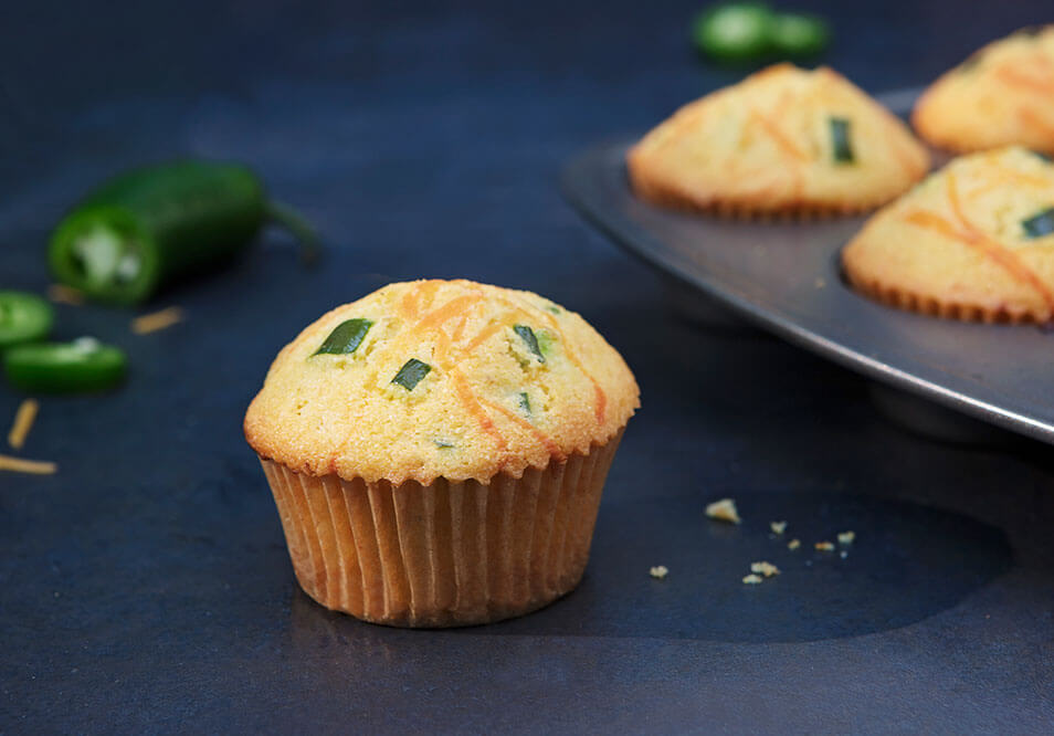 Family Style Southwest Cornbread Muffins