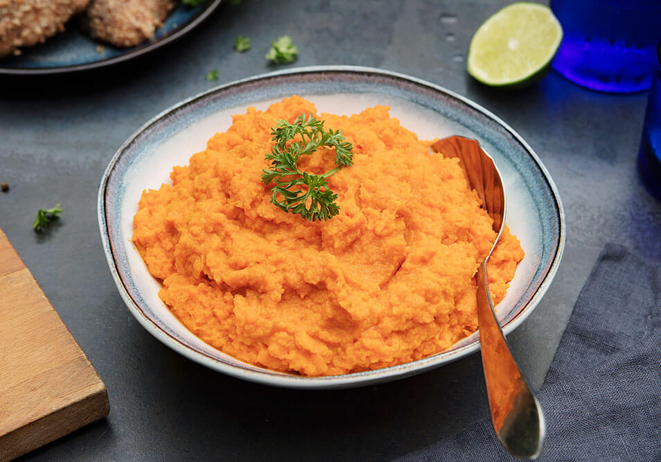 Family Style Mashed Carrots
