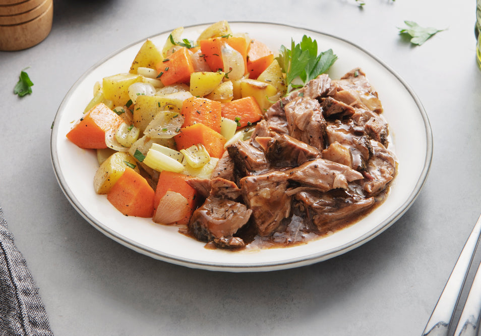 Grass-Fed Beef Pot Roast and Vegetables