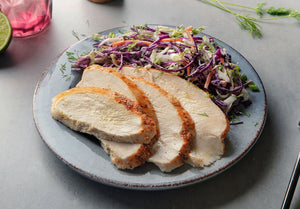 Nashville Turkey with Creamy Garlic Dill Slaw