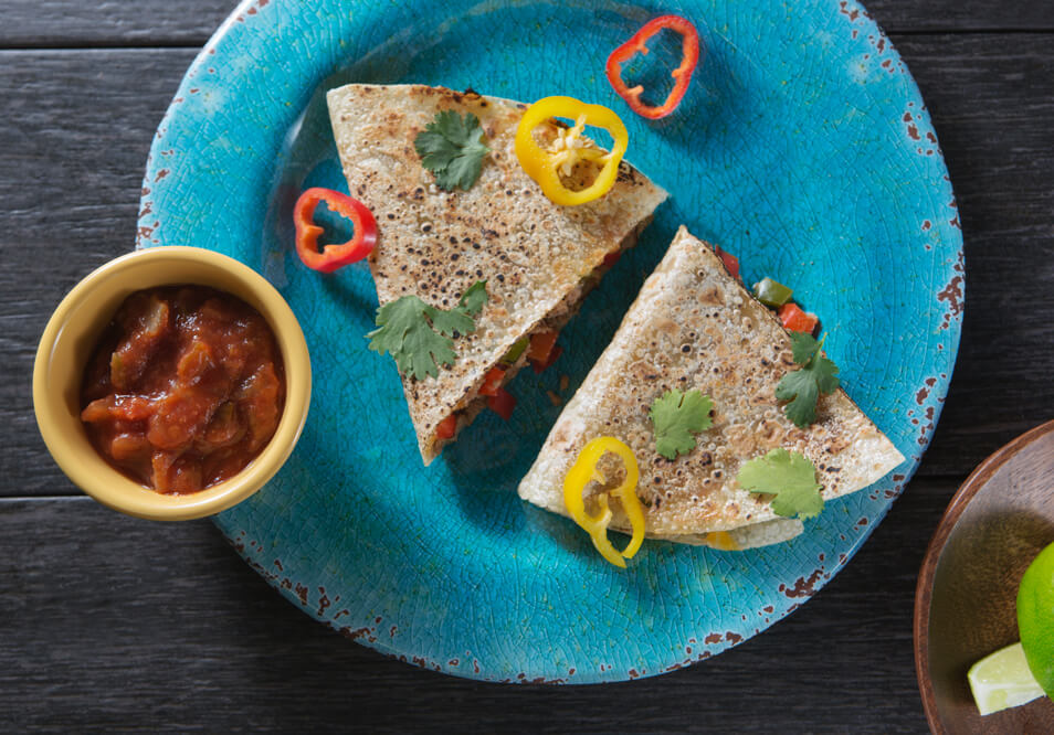 Organic Free-Range Turkey Quesadilla