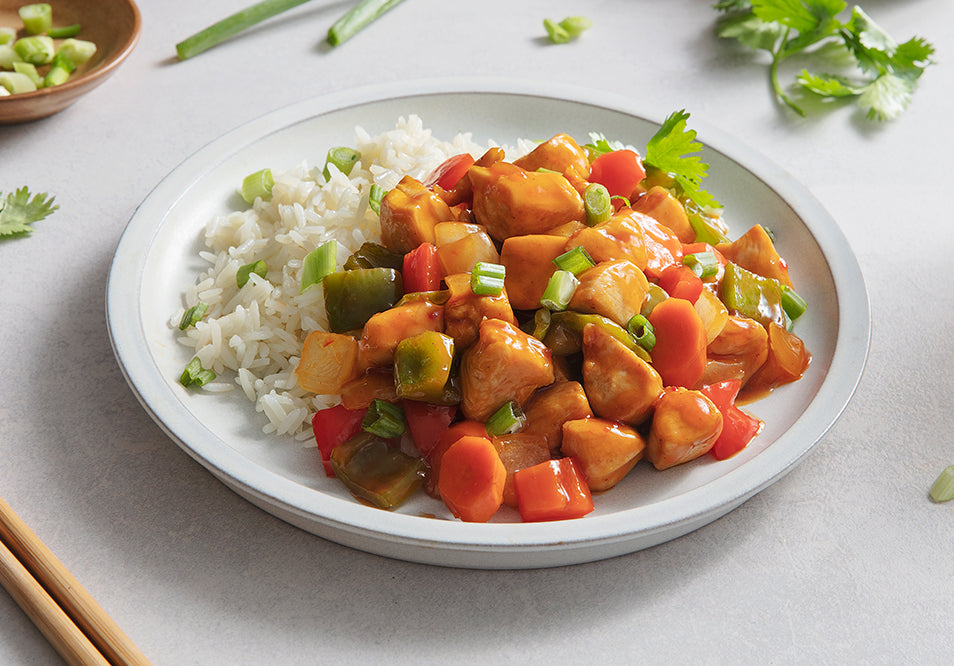 Sweet and Sour Chicken with Jasmine Rice