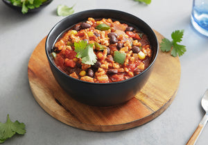 Southwest Turkey and Black Bean Chili