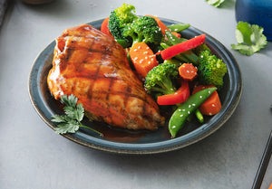 Sweet and Sour Chicken with Stir-Fry Vegetables